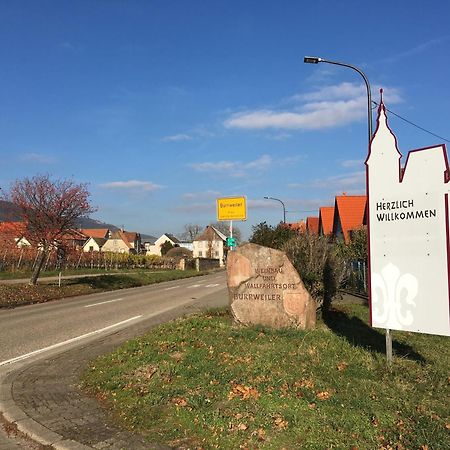 Ferienwohnung Suedpfalzblick Burrweiler Esterno foto