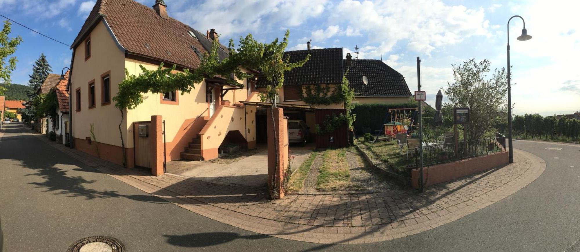 Ferienwohnung Suedpfalzblick Burrweiler Esterno foto