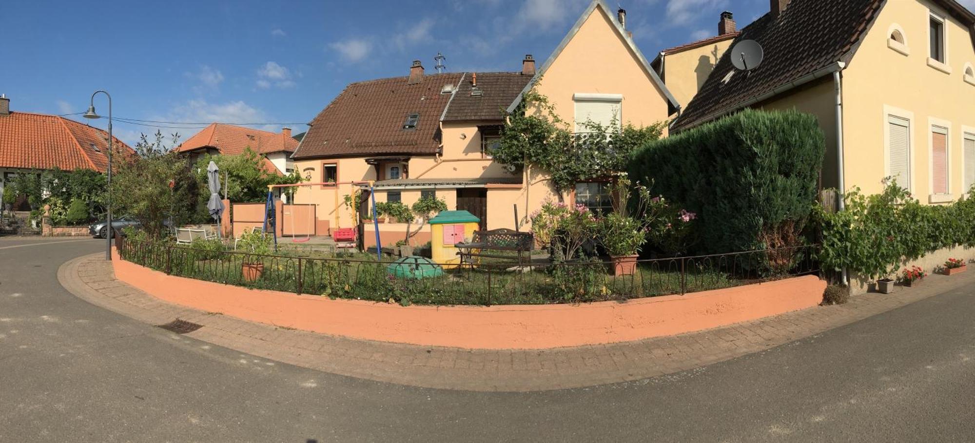 Ferienwohnung Suedpfalzblick Burrweiler Esterno foto